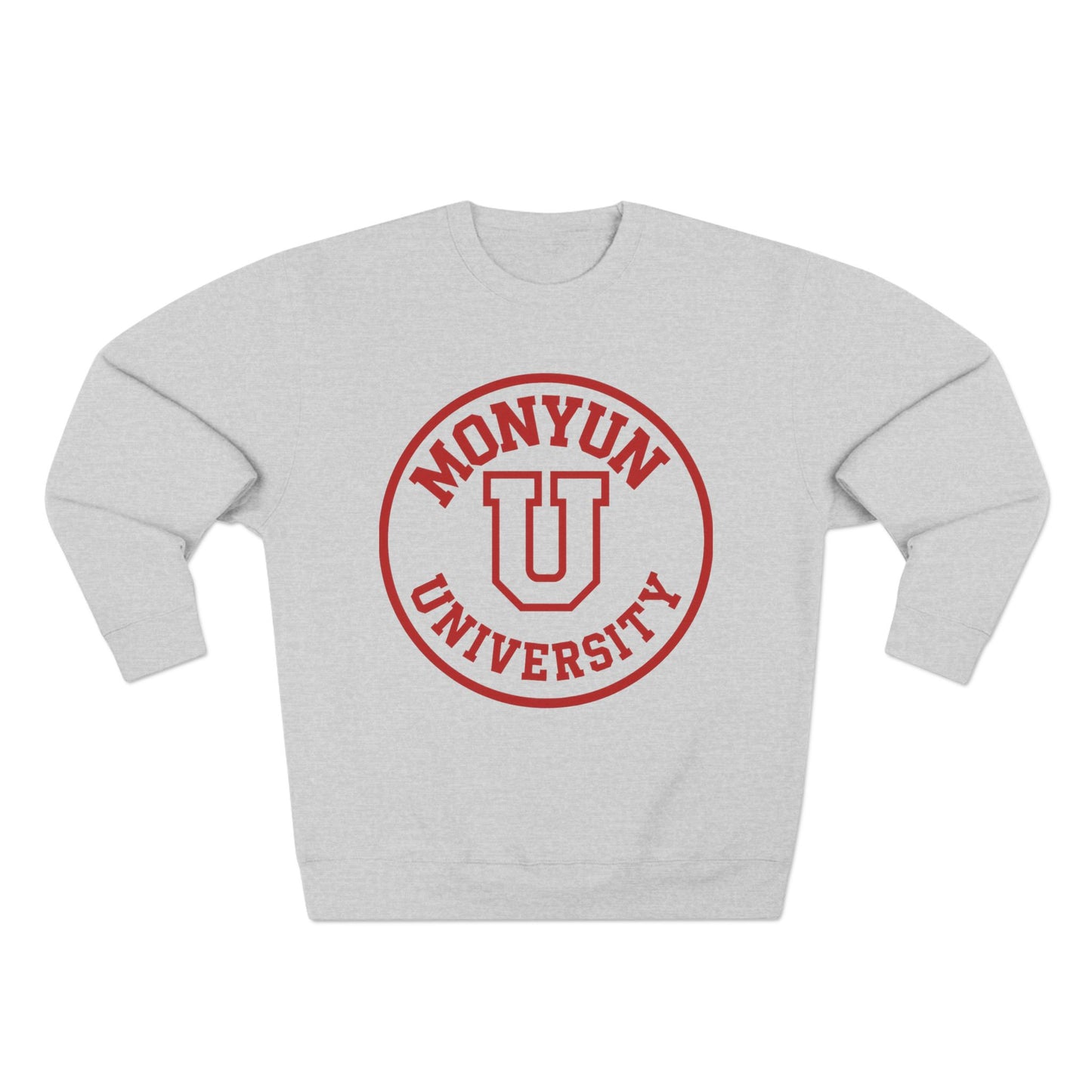 Monyun University Crewneck Sweatshirt, Cozy College Apparel, Perfect for Students, Gifts for Graduation, School Spirit Wear