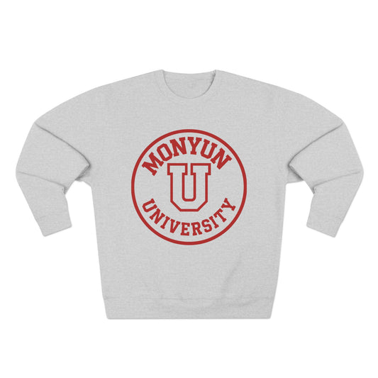 Monyun University Crewneck Sweatshirt, Cozy College Apparel, Perfect for Students, Gifts for Graduation, School Spirit Wear