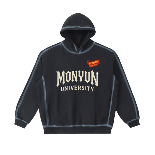 MONYUN university Sunfaded Edge Fleece Hoodie