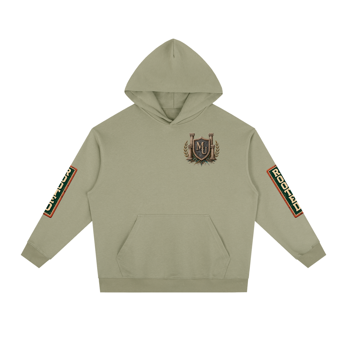 MONYUN university Essential Heavyweight Drop-Shoulder Hoodie