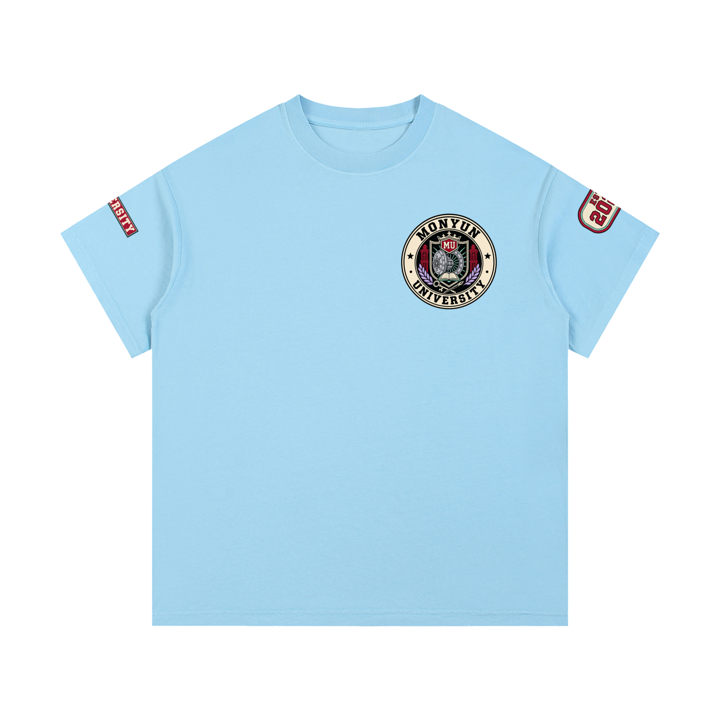 MONYUN university- Open Vault Vintage Wash Cotton T-Shirt