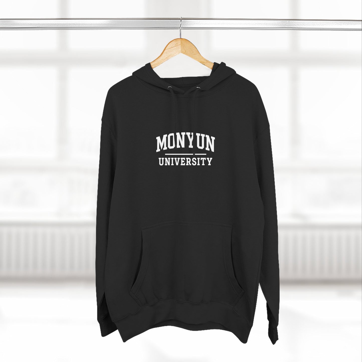 Three-Panel MONYUN University Fleece Hoodie, College Sweatshirt, Cozy Campus Wear, Perfect Graduation Gift, Trendy Student Apparel, [...]