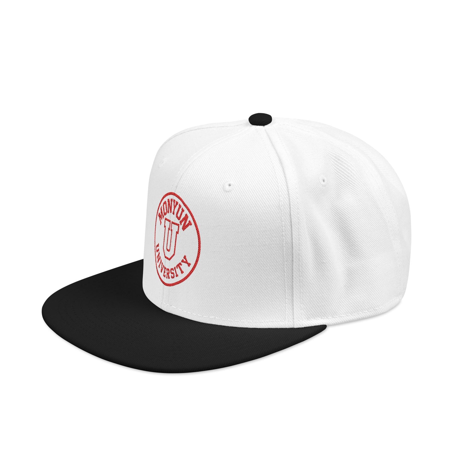 MONYUN University-Stylish Snapback Hat with Embroidery, Cool Cap for Fashion Lovers, Perfect for Sports, Graduation, or Everyday Wear