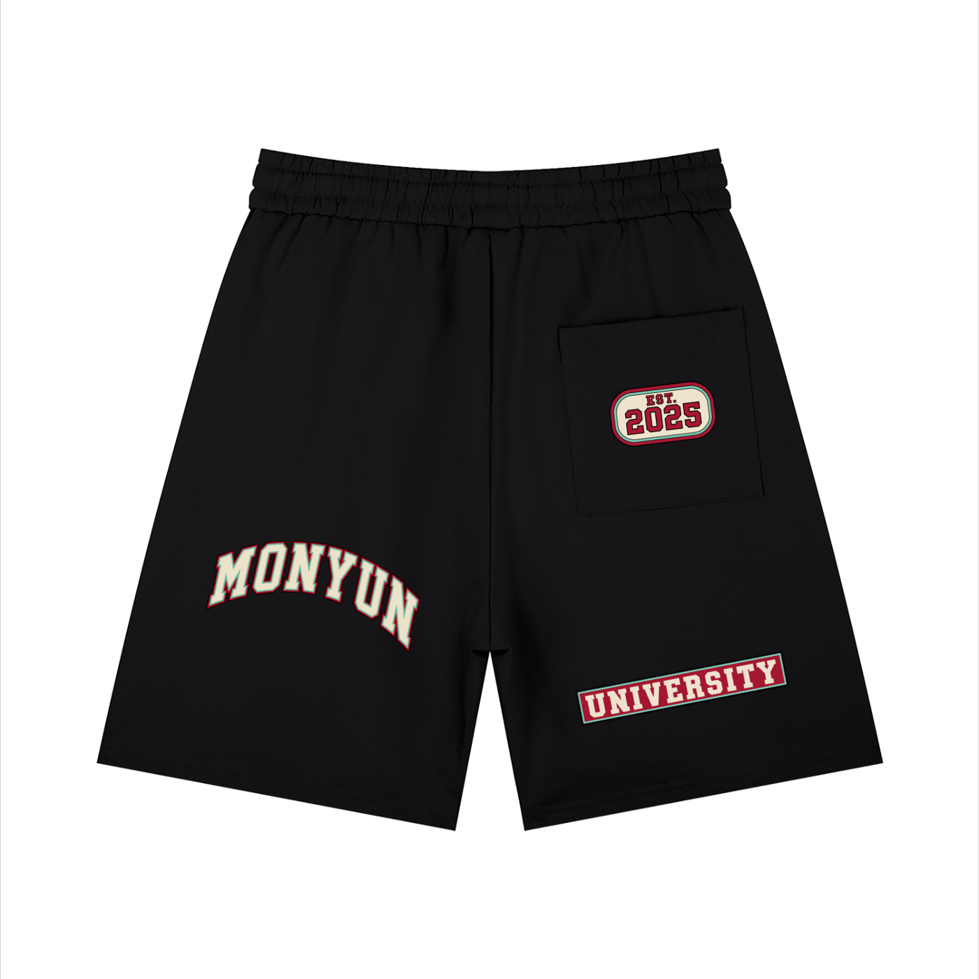 MONYUN university- Open Vault Men’s Loose Fit Drawstring Shorts