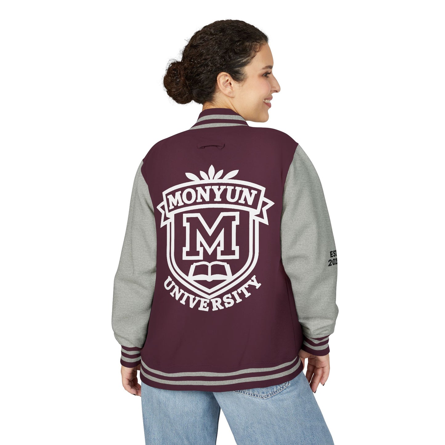 Unisex Monyun University Letterman Jacket