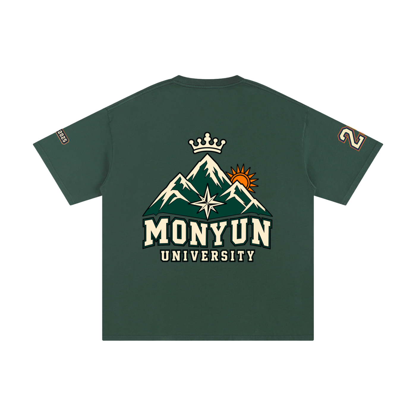 MONYUN university- Summit Code Unisex Pure Cotton T-Shirt