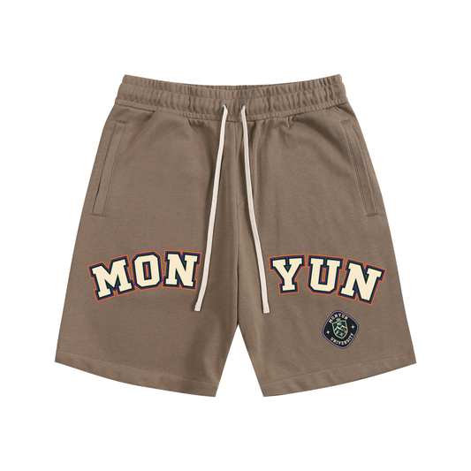 MONYUN university- Summit Code Essential Cotton Shorts