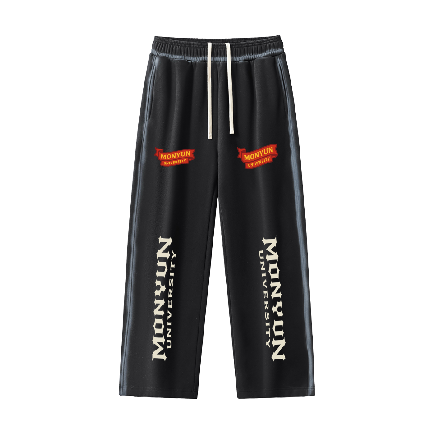 MONYUN university Sunfaded Edge Fleece Sweatpants